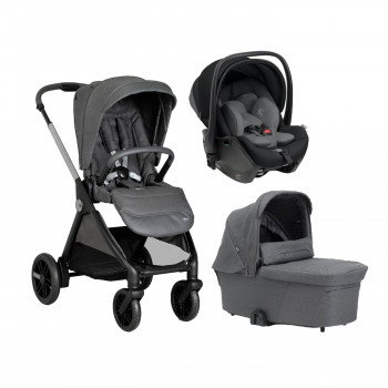 Chicco trio sistem Bellagio, Black satin 