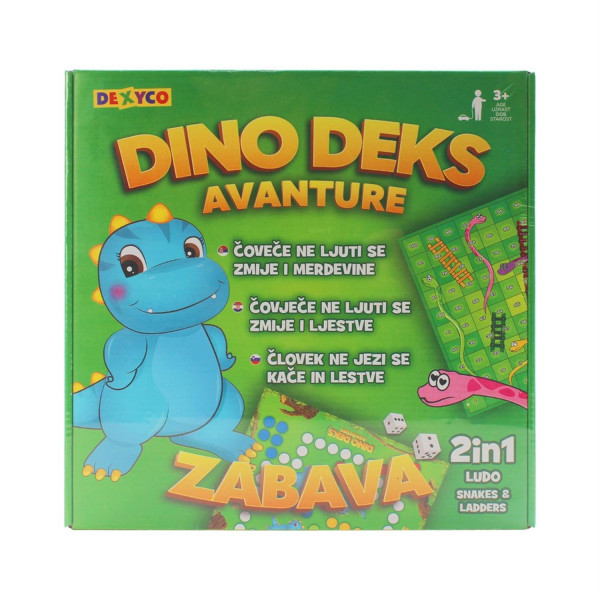 Dino deks avanture drustvena igra 