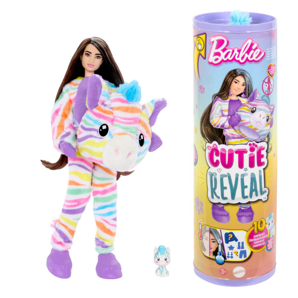 Barbie cutie reveal-zebra 