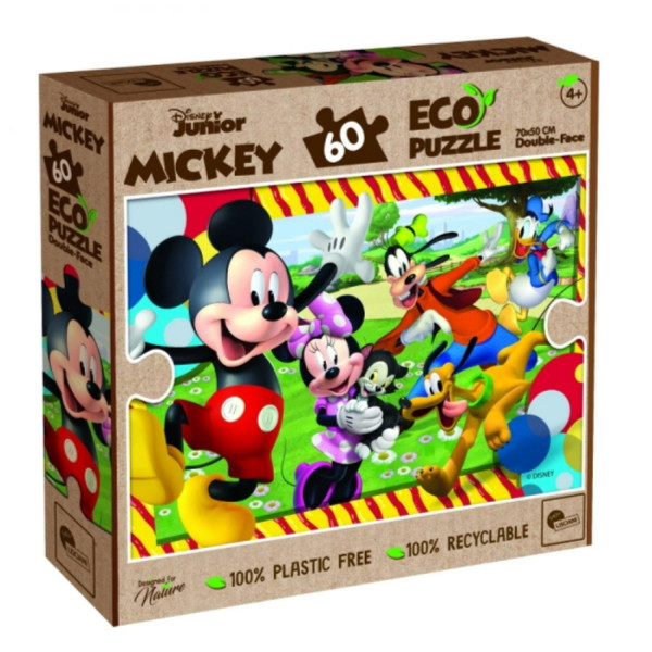 Slagalica eco lisciani 60pcs mickey mouse 