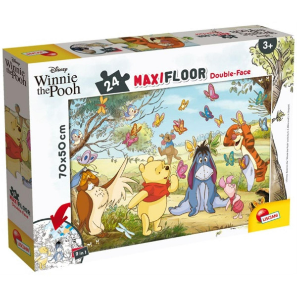 Slagalica 24pcs maxi winnie the pooh 2u1 