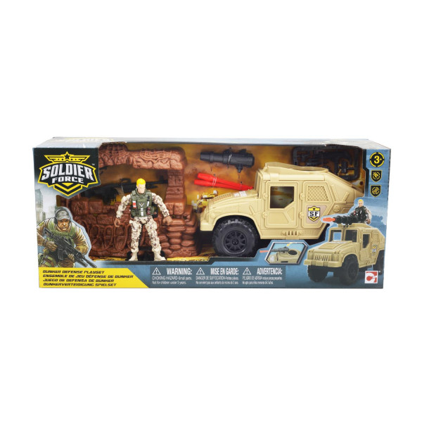 Chap mei soldier force odbrana bunkera atv playset 