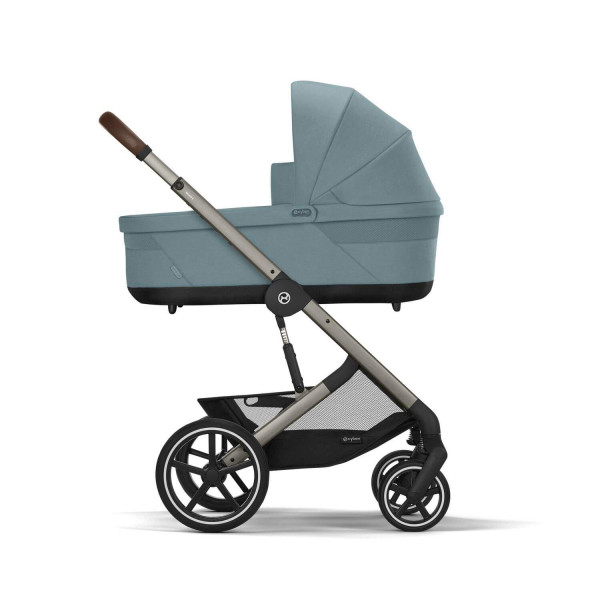 Cybex kolica Balios S Lux Stormy Blue (taupe ram) 