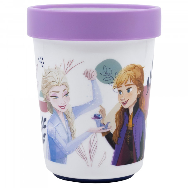 Stor neklizajuća čaša 260 ml Frozen 