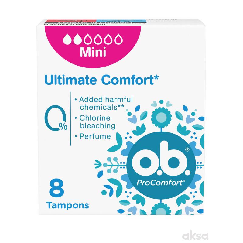 Ob Tamponi Procomfort Mini 8Kom 