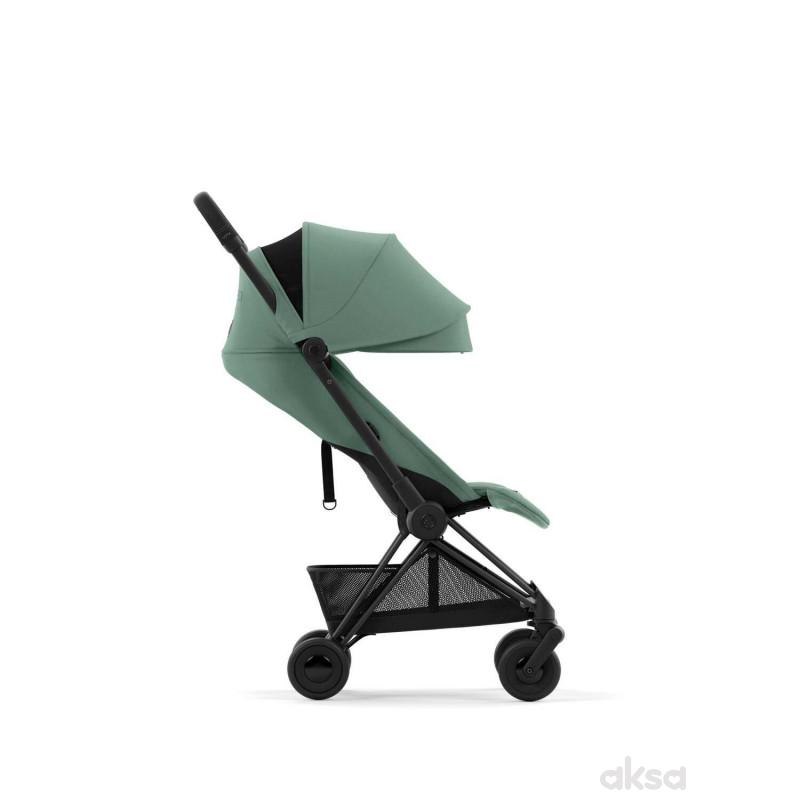 Cybex kolica Coya, Leaf Green(matt black ram) 