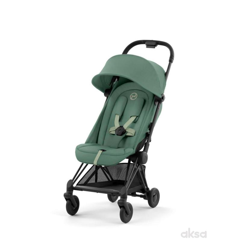 Cybex kolica Coya, Leaf Green(matt black ram) 