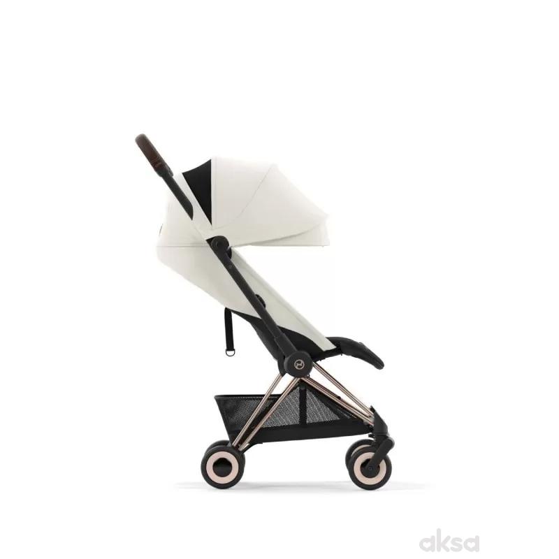 Cybex kolica Coya, Off White (Rosegold ram) 