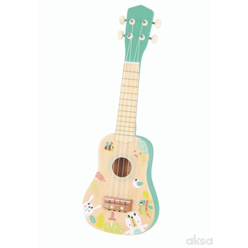 Tooky toy drveni instrument ukulele 