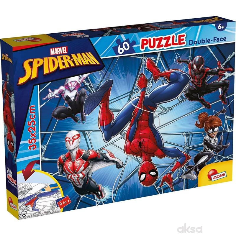 Slagalica 60pcs marvel spiderman 2u1 