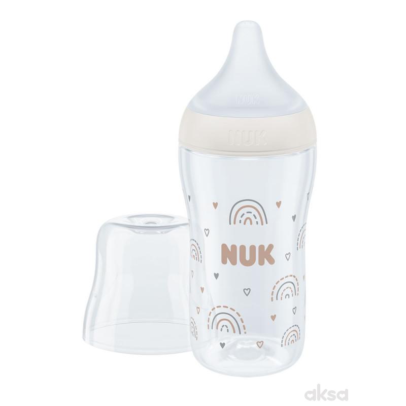 Nuk staklena flašica perfect match 230ml cucla M 