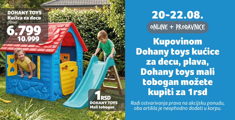 MnM Dohany + tobogan