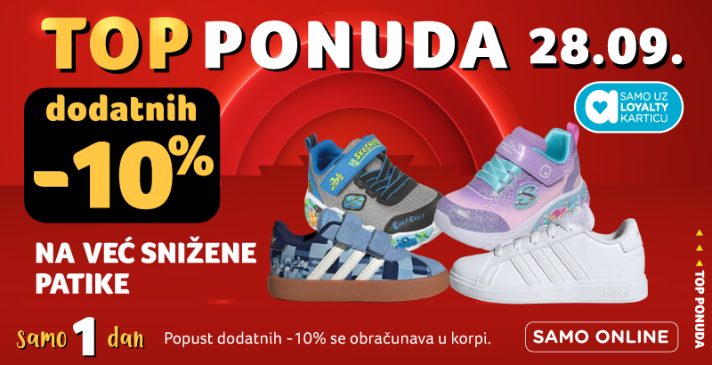 LP Patike dodatnih -10%