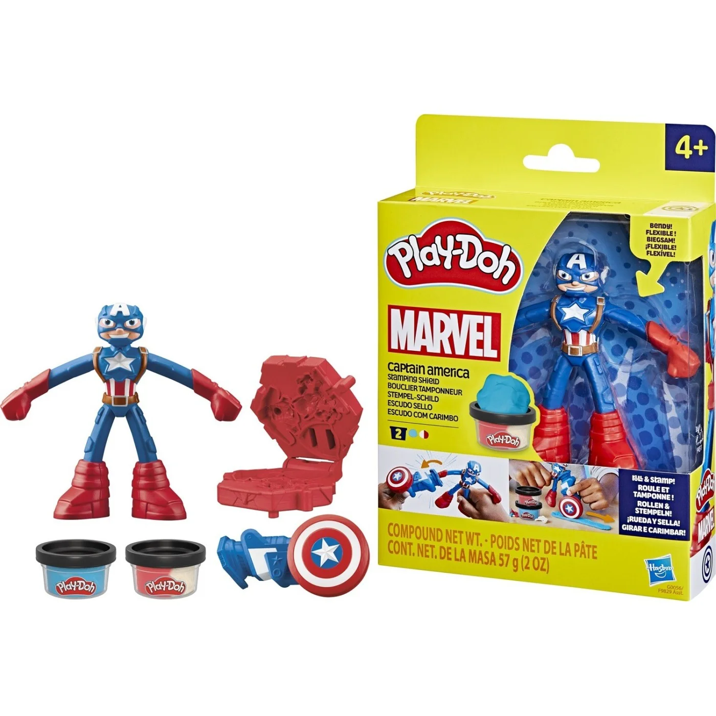 Play-doh marvel figures ast 