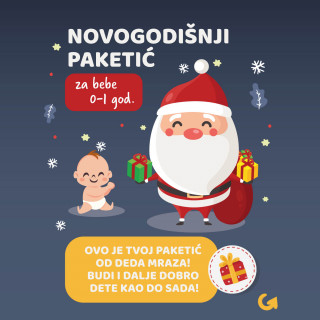 Novogodišnji paketić za bebe no. 1 - 999 din 