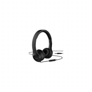 Enyo Foldable Headphones with Microphone Black 