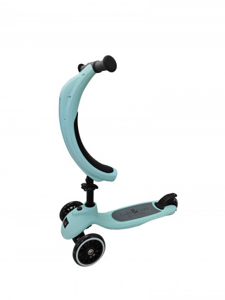 Cute&cool Mini Deluxe Scooter 4 in 1, Turquoise 