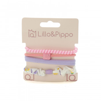 Lillo&Pippo gumica za kosu 4 kom 