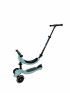 Cute&cool Mini Deluxe Scooter 4 in 1, Turquoise 